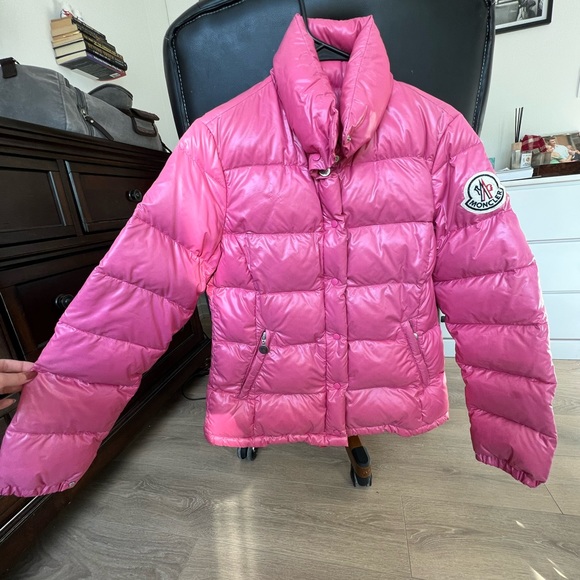 Moncler Jackets & Blazers - MONCLER Hot Pink Puffer sz 4